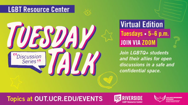 Tuesday Talk Virtual Edition