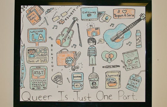 Queer is Just One Part drawing.